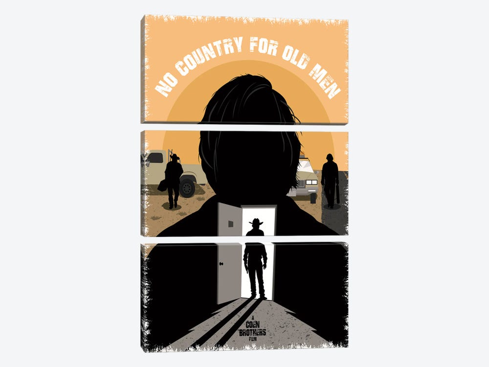 No Country For Old Men by Chris Richmond 3-piece Art Print
