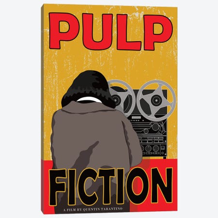 Pulp Fiction Canvas Print #CSR49} by Chris Richmond Canvas Artwork