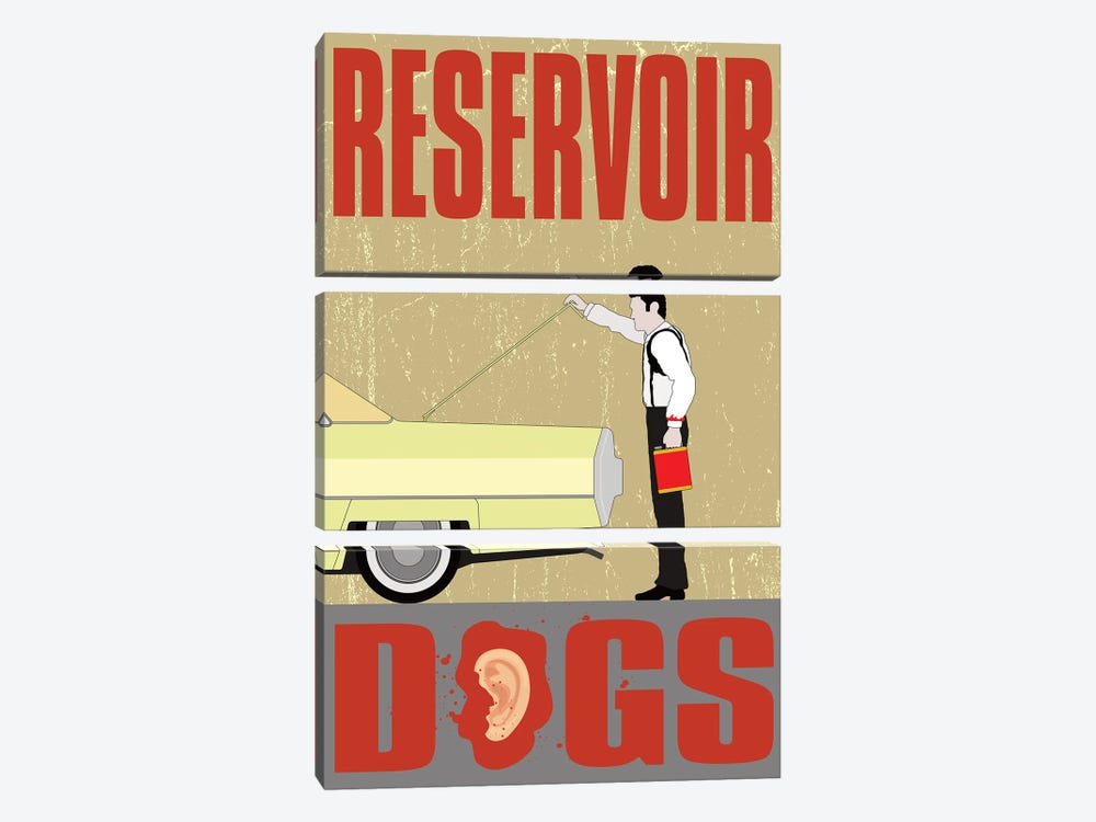 Reservoir Dogs by Chris Richmond 3-piece Canvas Artwork