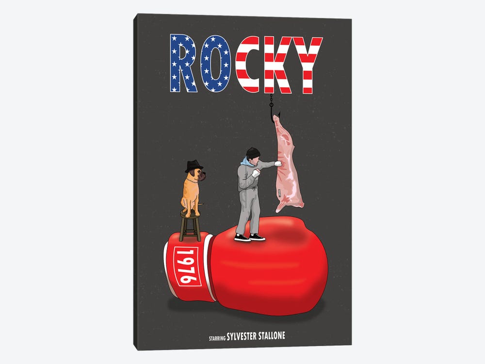 Rocky by Chris Richmond 1-piece Canvas Print