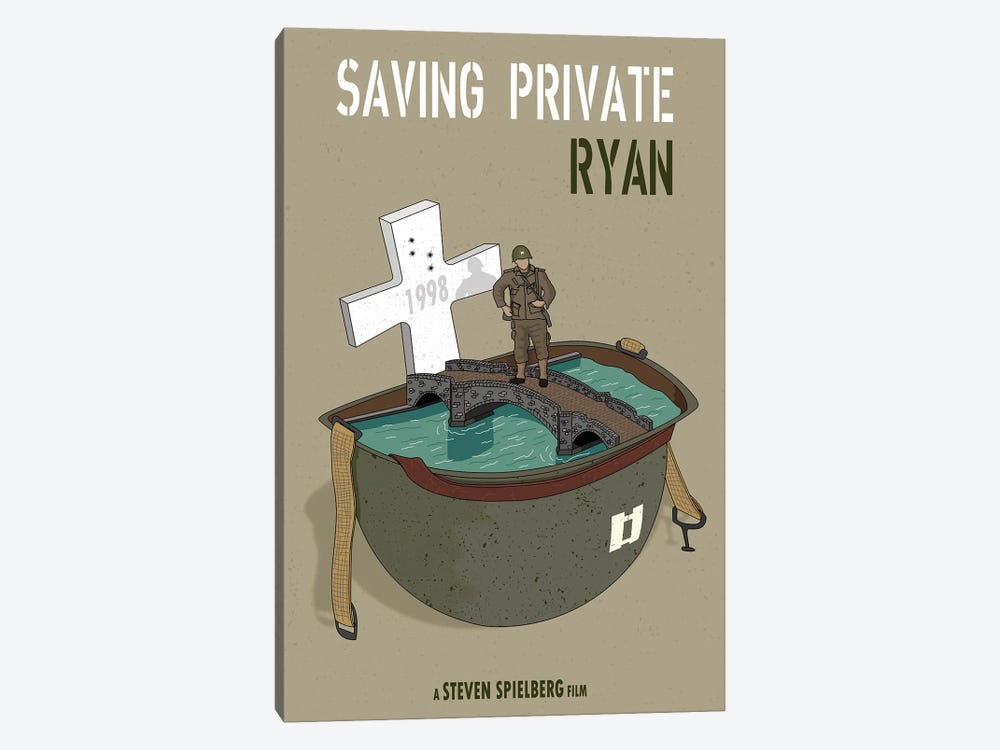 Saving Private Ryan by Chris Richmond 1-piece Canvas Artwork