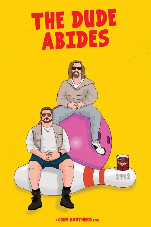 The Big Lebowski by Chris Richmond wall art