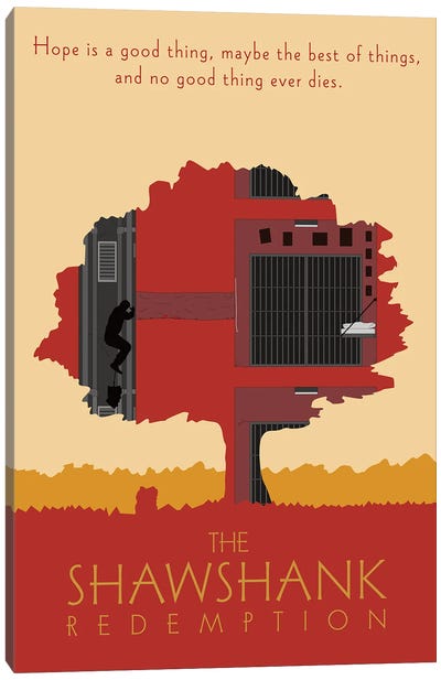 The Shawshank Redemption Canvas Art Print - Movie Posters