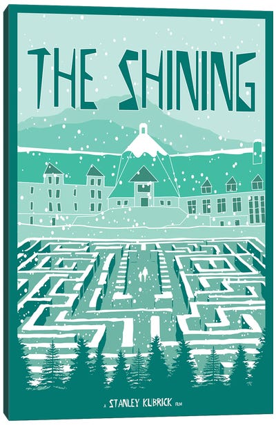 The Shining I Canvas Art Print - Horror Movie Art