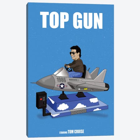 Top Gun Canvas Print #CSR62} by Chris Richmond Canvas Art