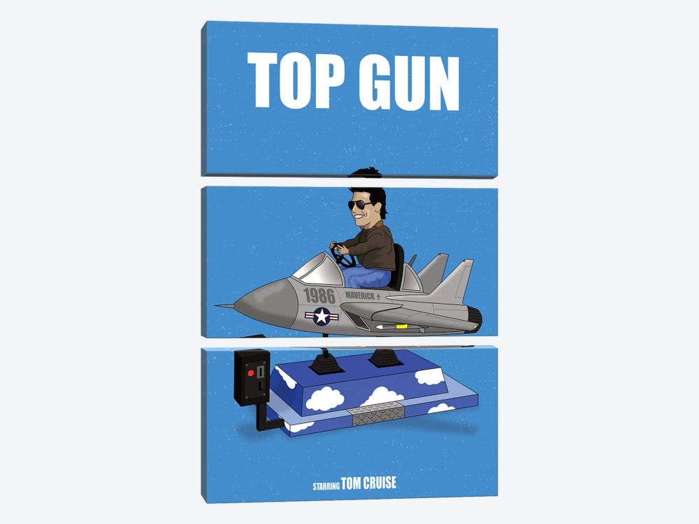 Top Gun by Chris Richmond 3-piece Canvas Art Print
