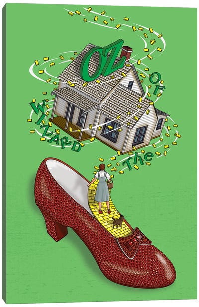 Wizard of Oz Canvas Art Print - Dorothy Gale
