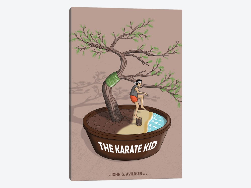 Karate Kid by Chris Richmond 1-piece Canvas Art Print