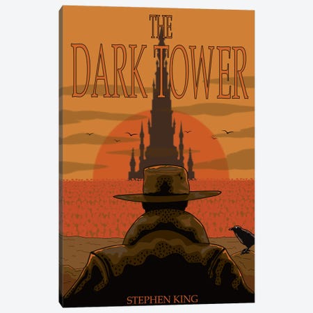 The Dark Tower Canvas Print #CSR86} by Chris Richmond Canvas Art Print