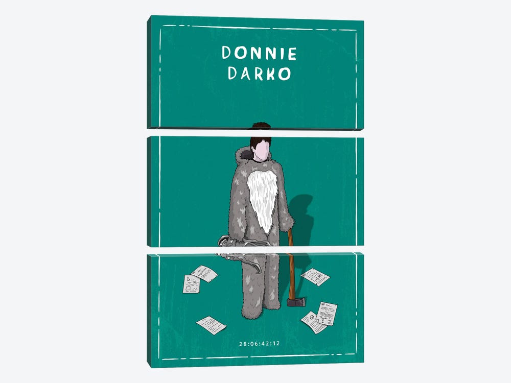 Donnie Darko V2 by Chris Richmond 3-piece Canvas Art