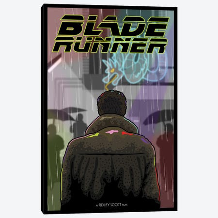 Blade Runner I Canvas Print #CSR8} by Chris Richmond Canvas Art Print