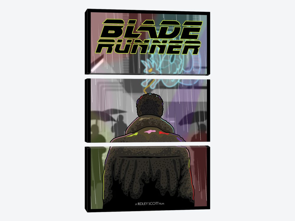 Blade Runner I by Chris Richmond 3-piece Canvas Art