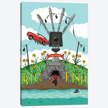 Big Fish Canvas Print #CSR91} by Chris Richmond Canvas Art Print