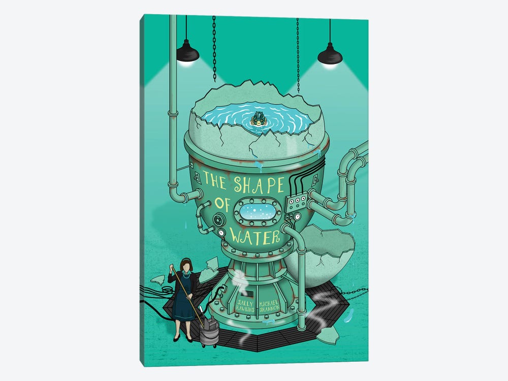 The Shape Of Water II by Chris Richmond 1-piece Canvas Artwork