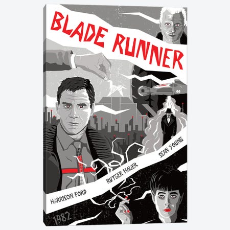 Blade Runner II Canvas Print #CSR9} by Chris Richmond Canvas Art Print