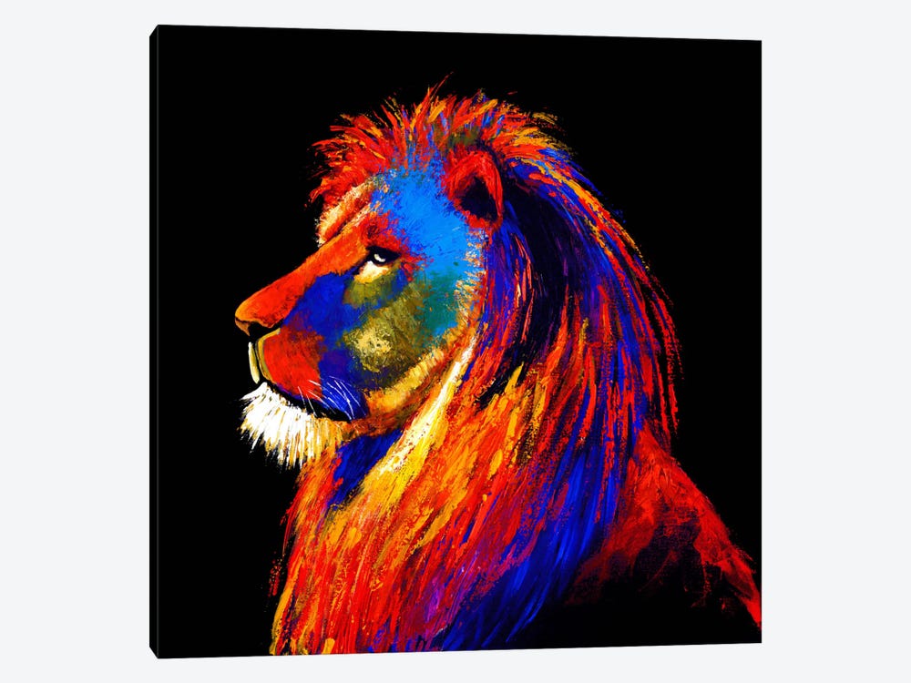 The Lion by Clara Summer 1-piece Canvas Art