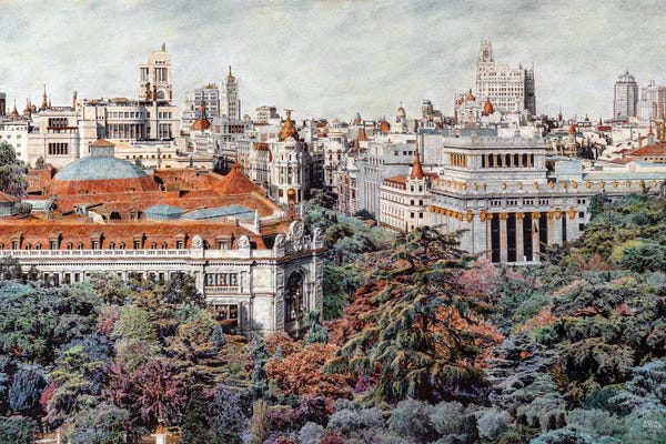 Carlos Arriaga: Invasión Vejetal En Madrid by Carlos Arriaga