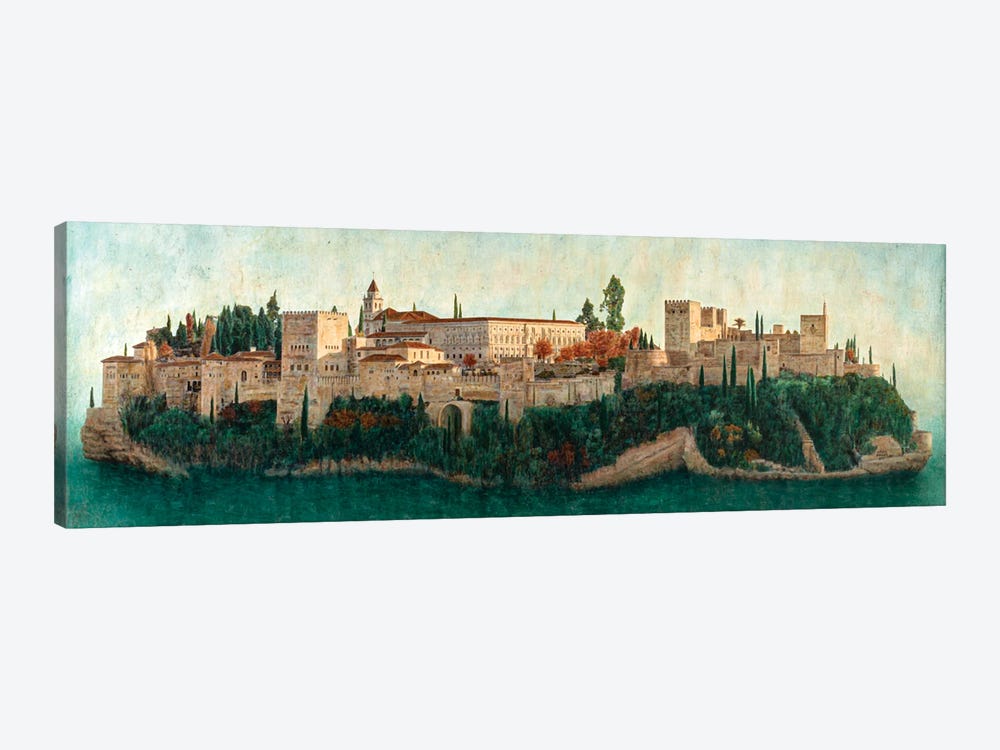 Isla Mágica De La Alhambra, Granada by Carlos Arriaga 1-piece Canvas Print