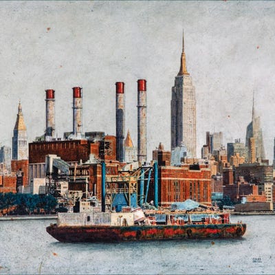 Midtown Manhattan, New York by Carlos Arriaga framed wall art