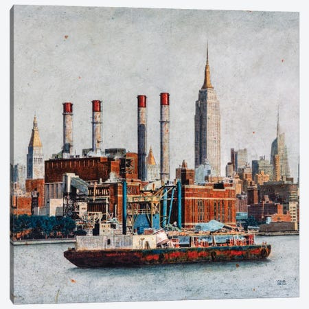Midtown Manhattan, New York Canvas Print #CSX19} by Carlos Arriaga Art Print