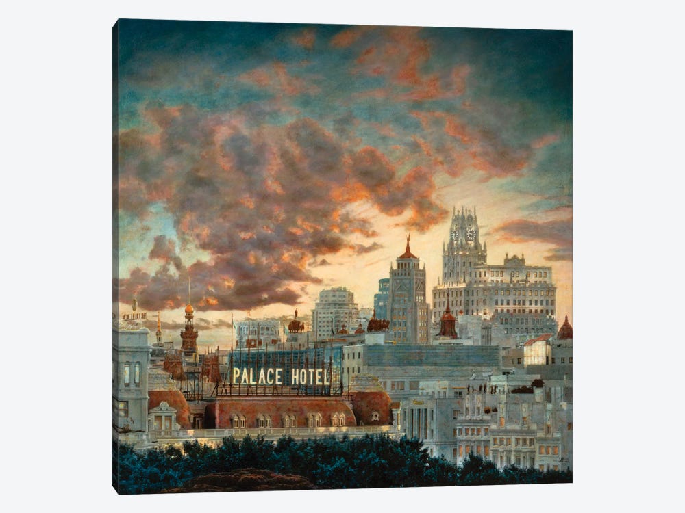 Palace Hotel Forever, Madrid by Carlos Arriaga 1-piece Canvas Art Print
