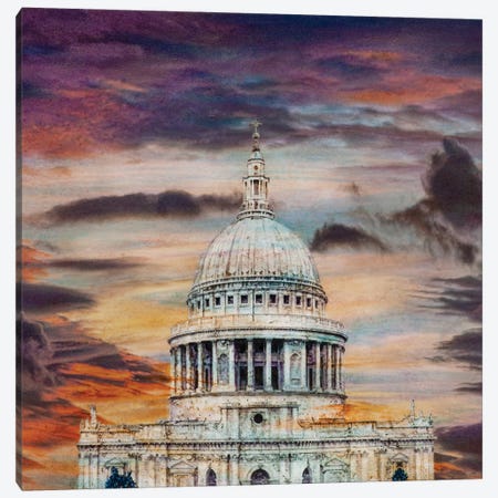 Saint Paul's Heaven Canvas Print #CSX23} by Carlos Arriaga Canvas Art