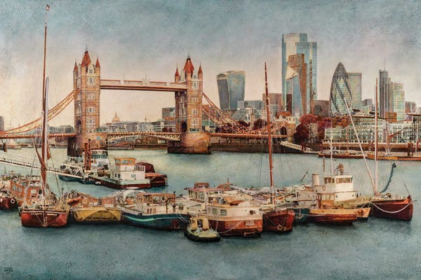 Carlos Arriaga: Tower Bridge Forever, London by Carlos Arriaga