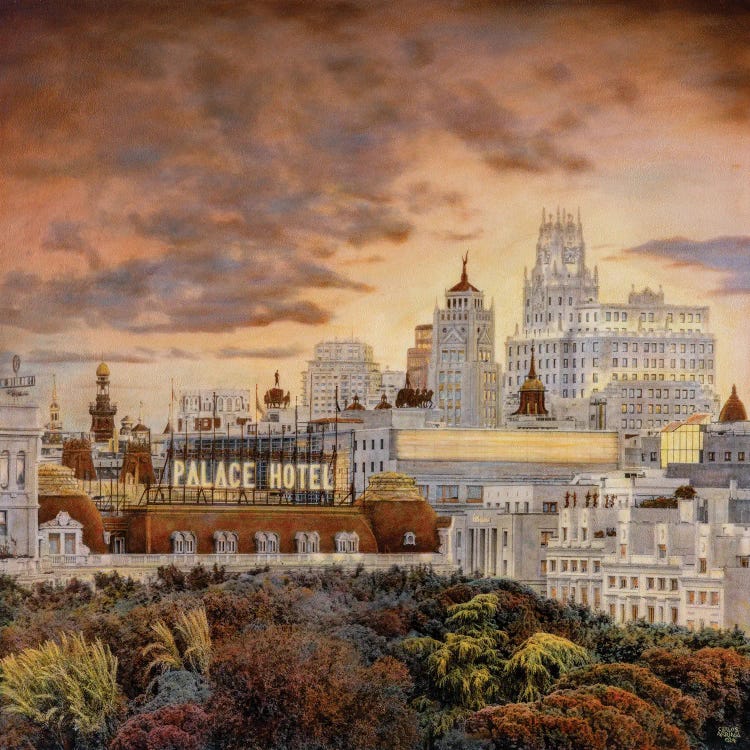Palace Hotel Forver by Carlos Arriaga wall art