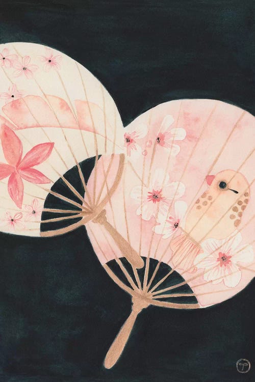 2 Paper Fans