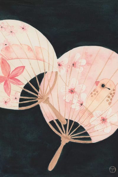 Fans: 2 Paper Fans by CreatingTaryn