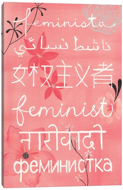 Everyone's A Feminist Canvas Art Print - CreatingTaryn