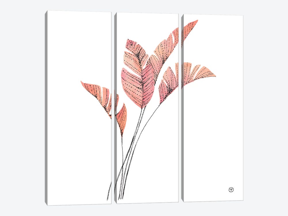Feather Fronds by CreatingTaryn 3-piece Art Print