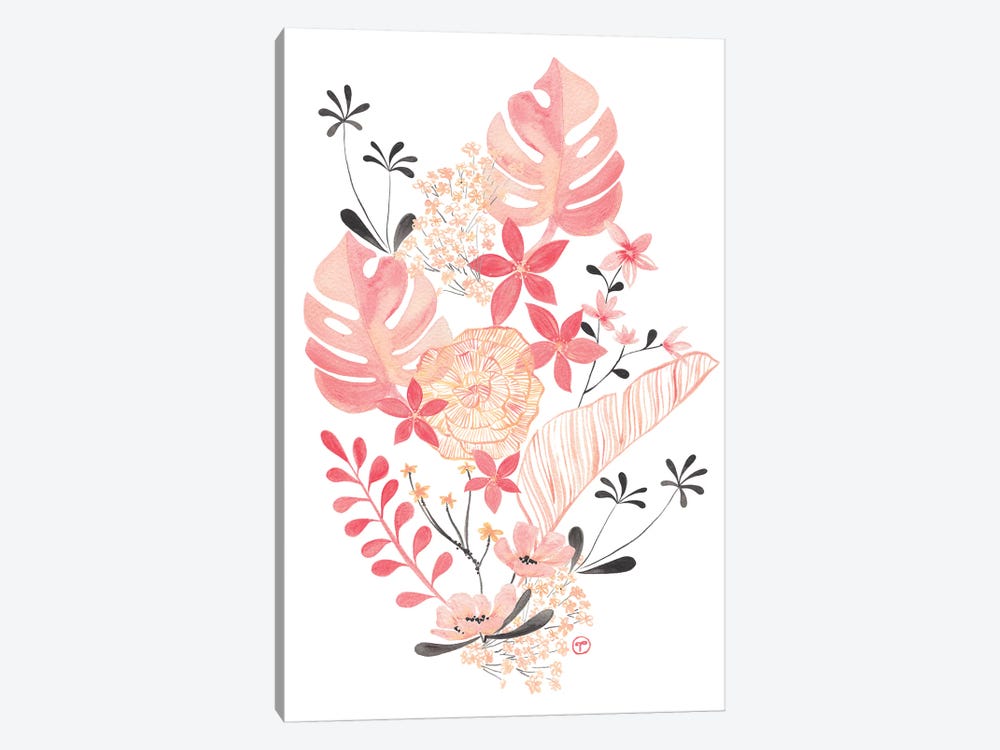 Floral Arrangement by CreatingTaryn 1-piece Canvas Print
