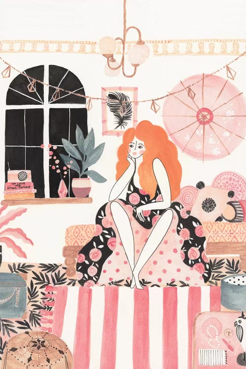 Girl In Bedroom