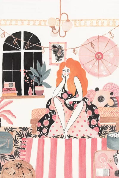 Girl In Bedroom