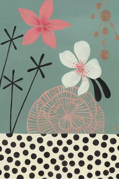 Floral & Botanical Patterns: Green Tropics by CreatingTaryn