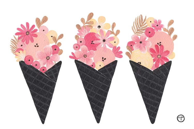 Ice Cream Noir by CreatingTaryn wall art