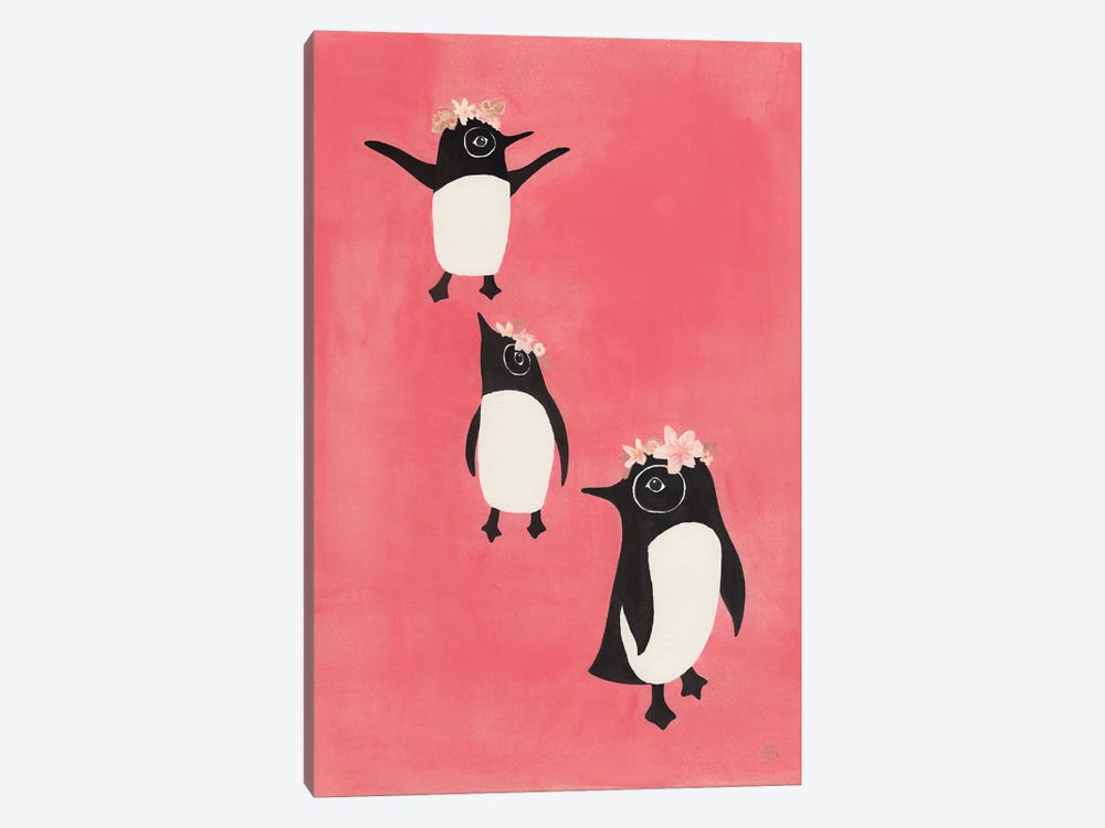3 Penguins by CreatingTaryn 1-piece Canvas Print