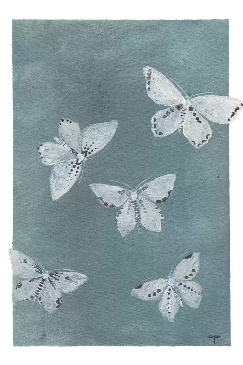 Midnight Butterflies by CreatingTaryn wall art