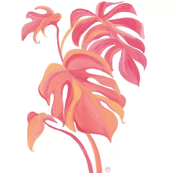 Monsteras: Pink Deliciouso Single by CreatingTaryn