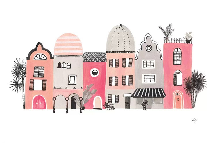 Row Of Houses Paper