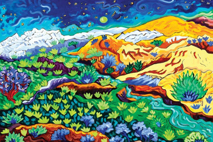 Western Starlight by Cathy Carey wall art