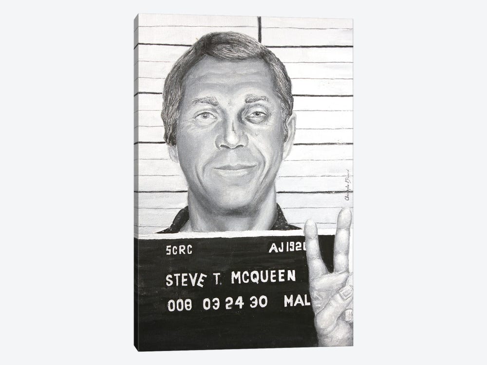 Arrested For Fighting With Daniel Craig In A Bar by Christophe Stephan Durand 1-piece Canvas Wall Art