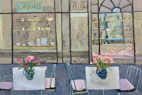 Cafes: Burlington Arcade by Charlotte Hardy