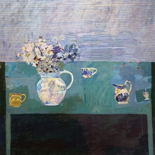 Modern Tablescapes: Cornish Blue by Charlotte Hardy