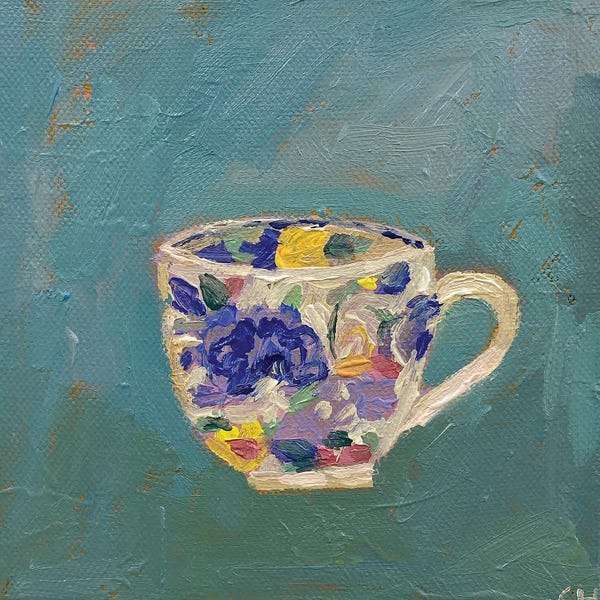 Charlotte Hardy: Mason Teacup by Charlotte Hardy
