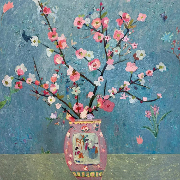 Ornamental Quince by Charlotte Hardy wall art