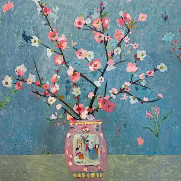 Granny Chic: Ornamental Quince by Charlotte Hardy