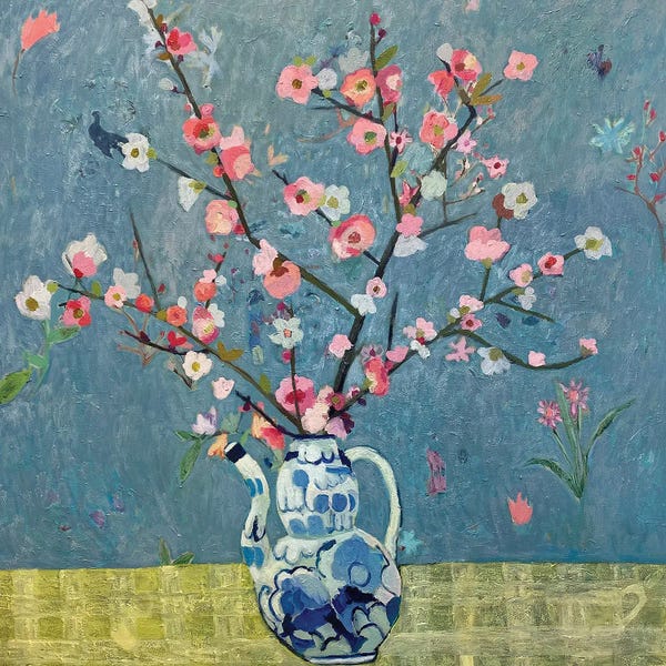 Fine Art Print: Springtime Quince by Charlotte Hardy