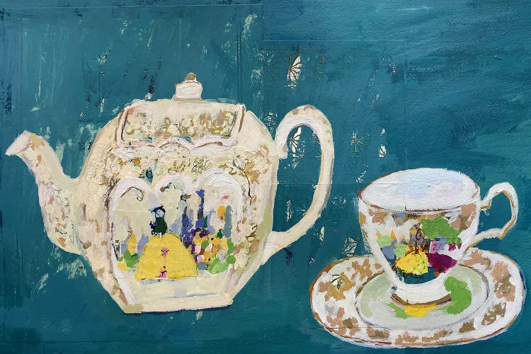 Sadler Teapot And Teacup